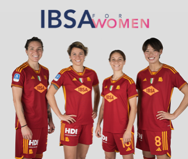 IBSA for Women e AS Roma Femminile insieme per celebrare le donne